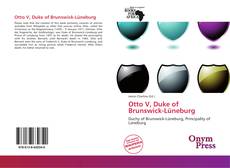 Bookcover of Otto V, Duke of Brunswick-Lüneburg