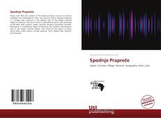 Portada del libro de Spodnje Prapreče