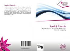 Portada del libro de Spodnji Gabrnik