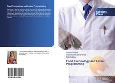 Food Technology and Linear Programming kitap kapağı