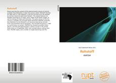 Capa do livro de Rohstoff 