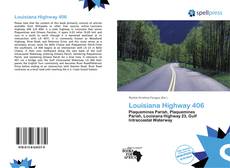 Portada del libro de Louisiana Highway 406