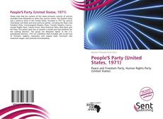 Buchcover von People'S Party (United States, 1971)