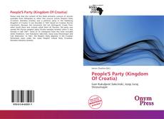 Portada del libro de People'S Party (Kingdom Of Croatia)