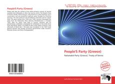 People'S Party (Greece) kitap kapağı