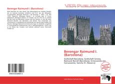 Berengar Raimund I. (Barcelona) kitap kapağı