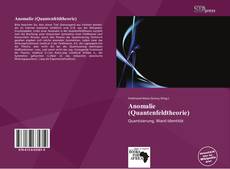 Bookcover of Anomalie (Quantenfeldtheorie)