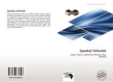 Buchcover von Spodnji Velovlek