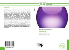 Buchcover von Anomie