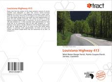 Bookcover of Louisiana Highway 413