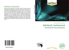 Portada del libro de Rohrbach, Switzerland