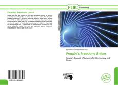 Bookcover of People's Freedom Union