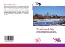 Bookcover of Wysoka Kamieńska