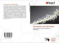 Portada del libro de Anonymus von Herrieden