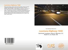 Buchcover von Louisiana Highway 1040