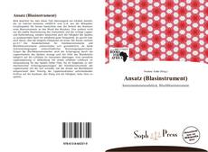 Couverture de Ansatz (Blasinstrument)