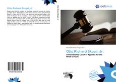 Portada del libro de Otto Richard Skopil, Jr.