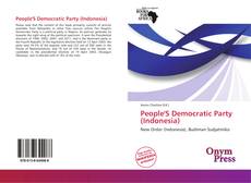 Bookcover of People'S Democratic Party (Indonesia)