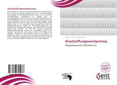 Bookcover of Anschaffungswertprinzip