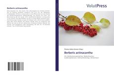 Buchcover von Berberis actinacantha
