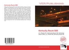 Capa do livro de Kentucky Route 880 