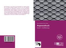 Buchcover von Anpressdruck