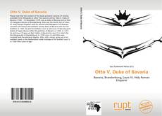 Buchcover von Otto V, Duke of Bavaria