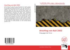 Portada del libro de Anschlag von Bali 2002