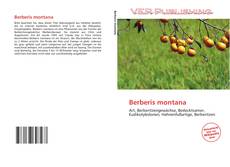 Berberis montana kitap kapağı