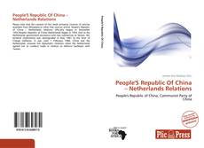 Capa do livro de People'S Republic Of China – Netherlands Relations 