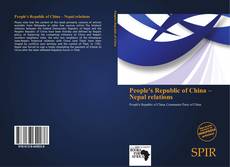 Bookcover of People's Republic of China – Nepal relations