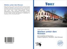 Capa do livro de Weilen unter den Rinnen 