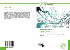 Capa do livro de Teen Court 