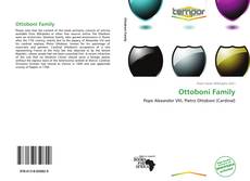 Bookcover of Ottoboni Family