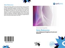 Portada del libro de Selo Rakovica