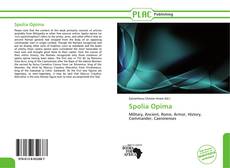 Portada del libro de Spolia Opima