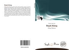 Capa do livro de Rojak Klang 