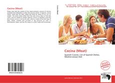 Capa do livro de Cecina (Meat) 