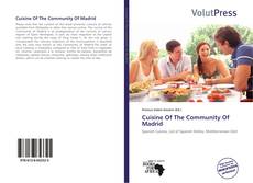 Copertina di Cuisine Of The Community Of Madrid