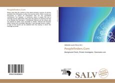 Capa do livro de Peoplefinders.Com 