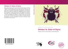 Bookcover of Ottokar IV, Duke of Styria