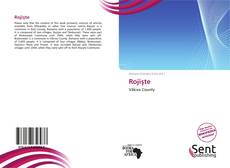 Bookcover of Rojişte