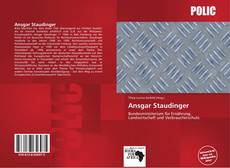 Bookcover of Ansgar Staudinger