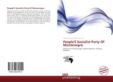 Portada del libro de People'S Socialist Party Of Montenegro