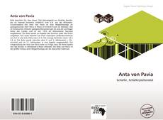 Buchcover von Anta von Pavia