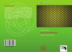 Capa do livro de Anssi Koivuranta 