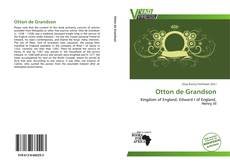 Portada del libro de Otton de Grandson