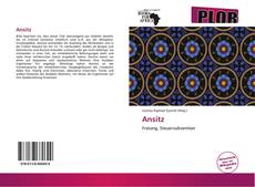 Bookcover of Ansitz