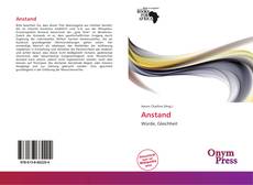 Bookcover of Anstand
