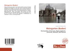 Capa do livro de Weingarten (Baden) 